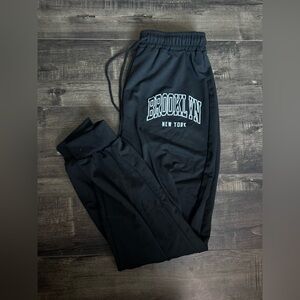 Black Brooklyn New York Sweatpants